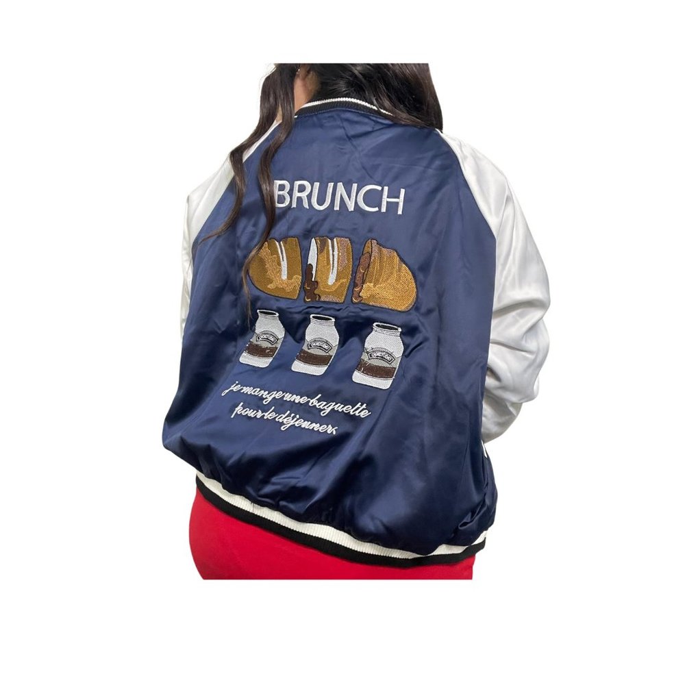 147.  NEW!!  Unisex Brunch Printed Jacket